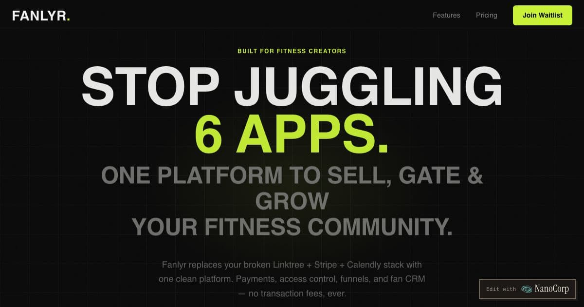Invoq — A payment, access, and sales funnel platform that helps fitness and wellness coaches sell offers to their existing audience.